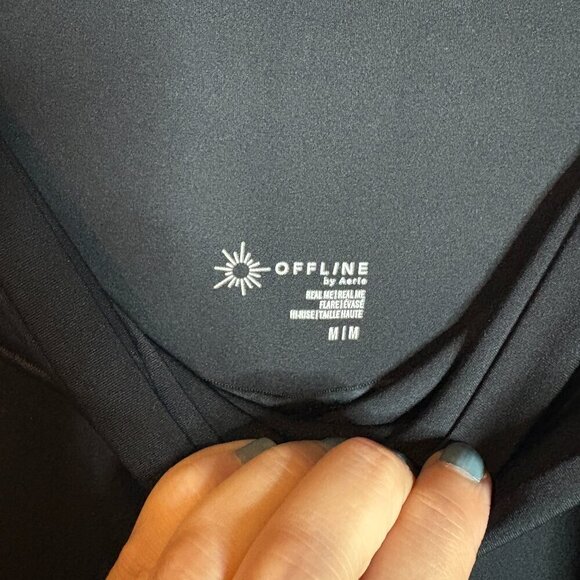 Offline by Aerie Real Me Crossover Flare pants - Picture 3 of 4